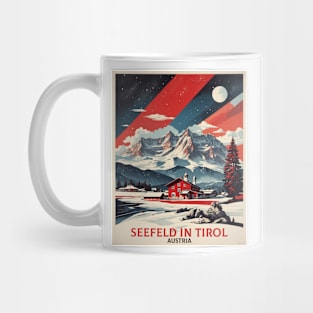 Seefeld in Tirol Austria Vintage Travel Retro Tourism Mug